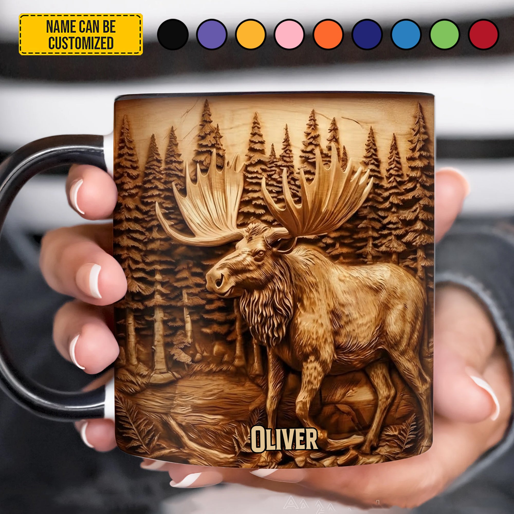 Personalized Hunting Accent Mug Deer Hunting Christmas Gifts For A Deer Hunter - Image 8