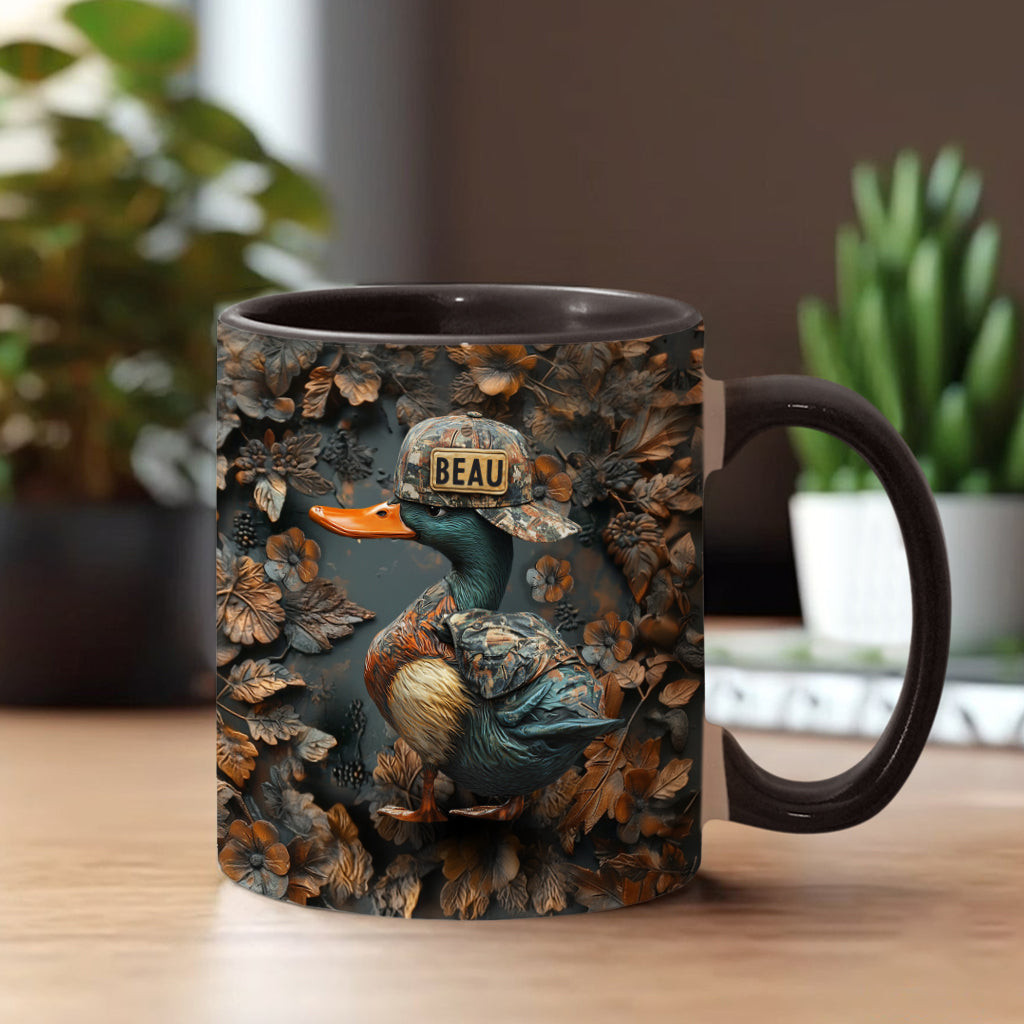 Personalized Hunting Accent Mug Duck Hunting Gift For Outdoor Adventurers - Image 2