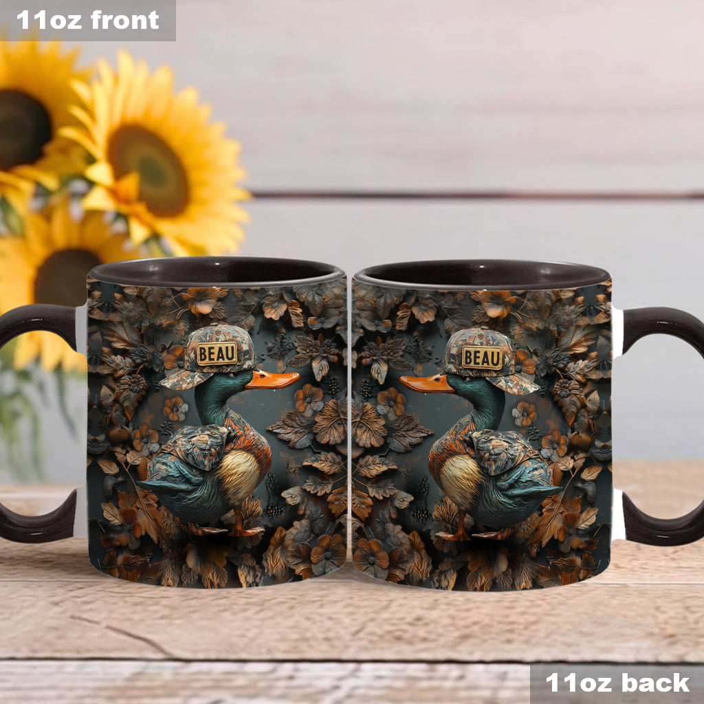 Personalized Hunting Accent Mug Duck Hunting Gift For Outdoor Adventurers - Image 3