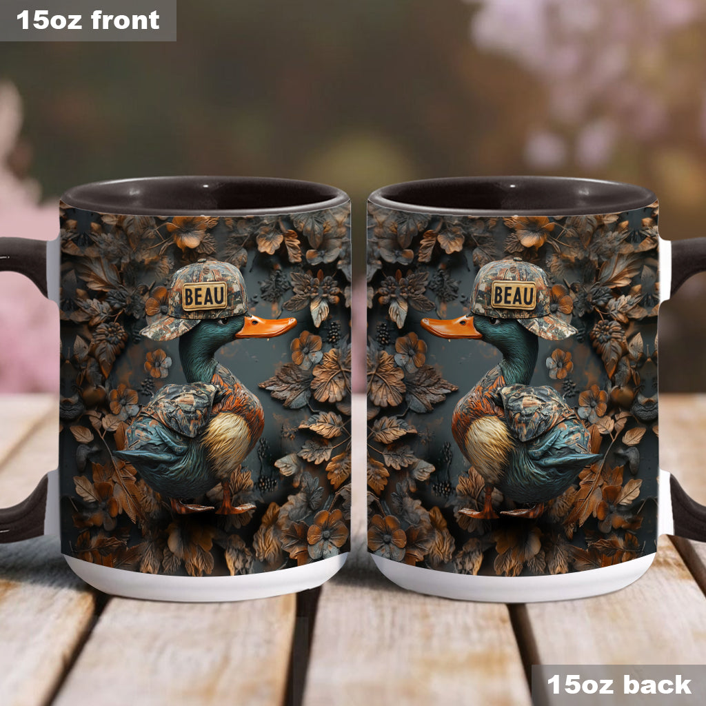 Personalized Hunting Accent Mug Duck Hunting Gift For Outdoor Adventurers - Image 4