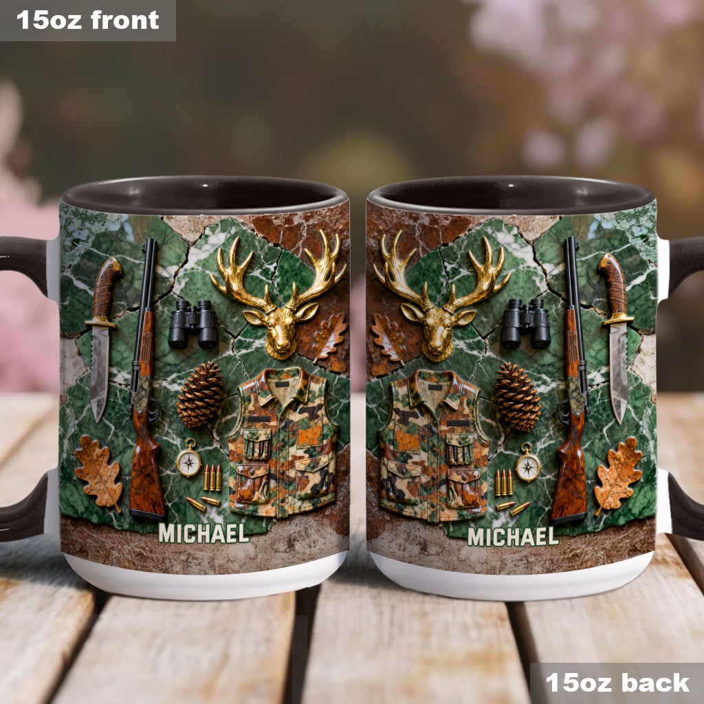 Personalized Hunting Accent Mug Hunter's Gear Gift For Outdoor Adventurers - Image 2