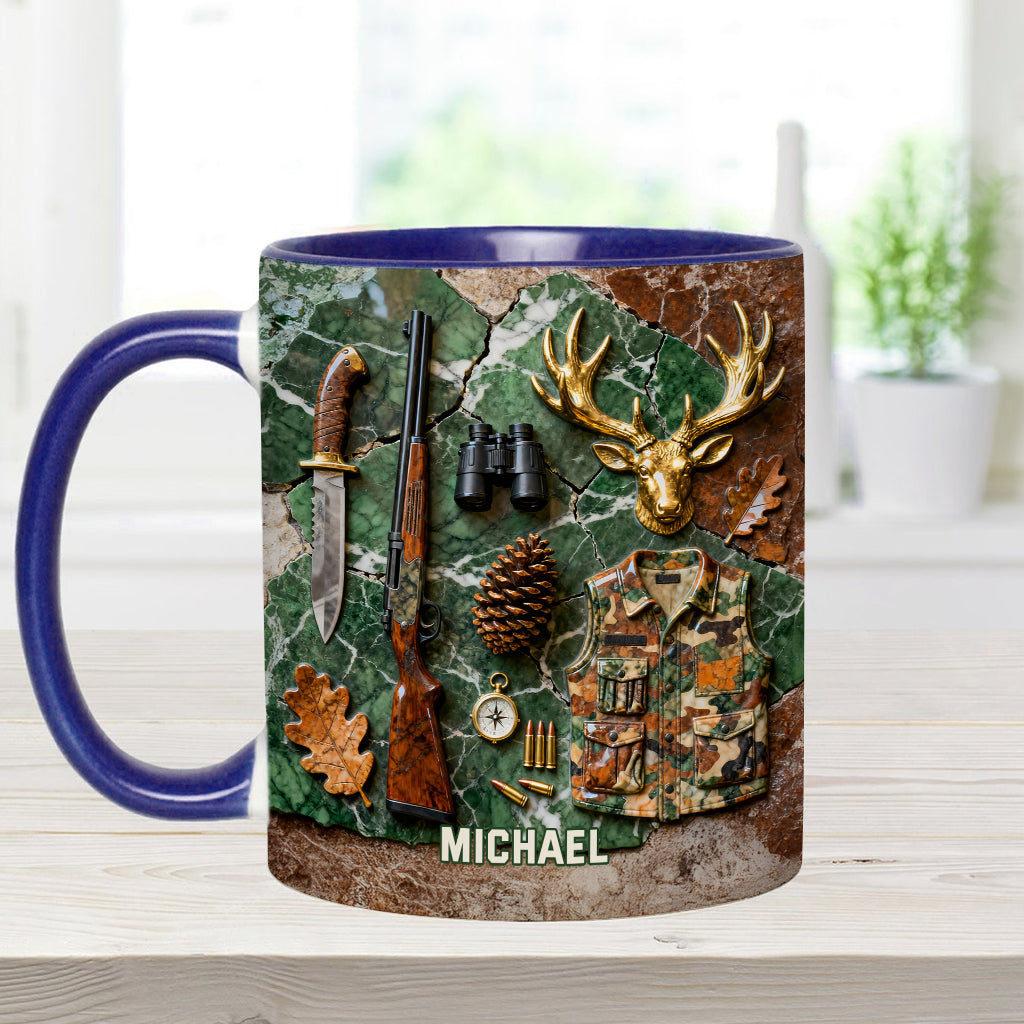 Personalized Hunting Accent Mug Hunter's Gear Gift For Outdoor Adventurers - Image 5