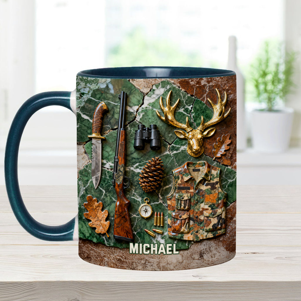 Personalized Hunting Accent Mug Hunter's Gear Gift For Outdoor Adventurers - Image 11
