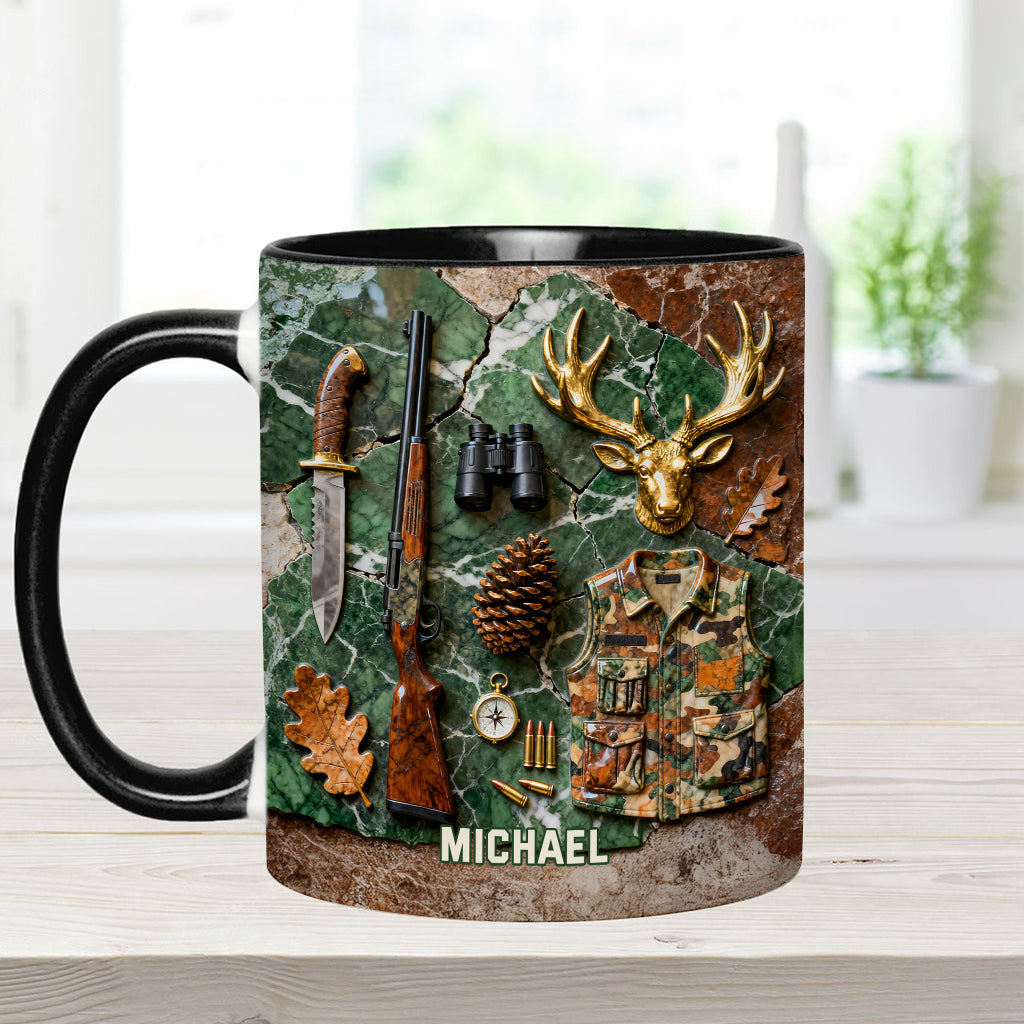 Personalized Hunting Accent Mug Hunter's Gear Gift For Outdoor Adventurers - Image 10