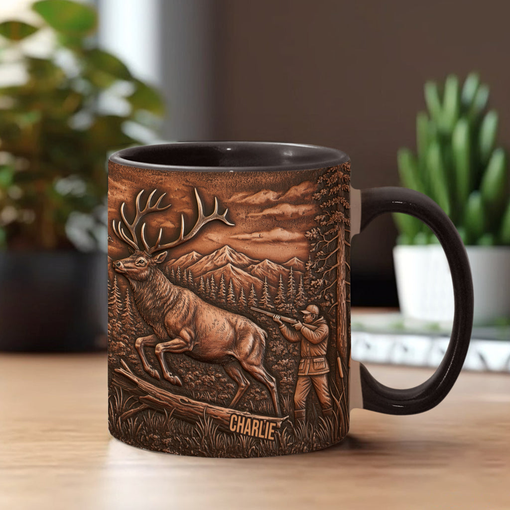 Personalized Hunting Accent Mug Hunter's Triumph Unique Gift For Hunters - Image 4
