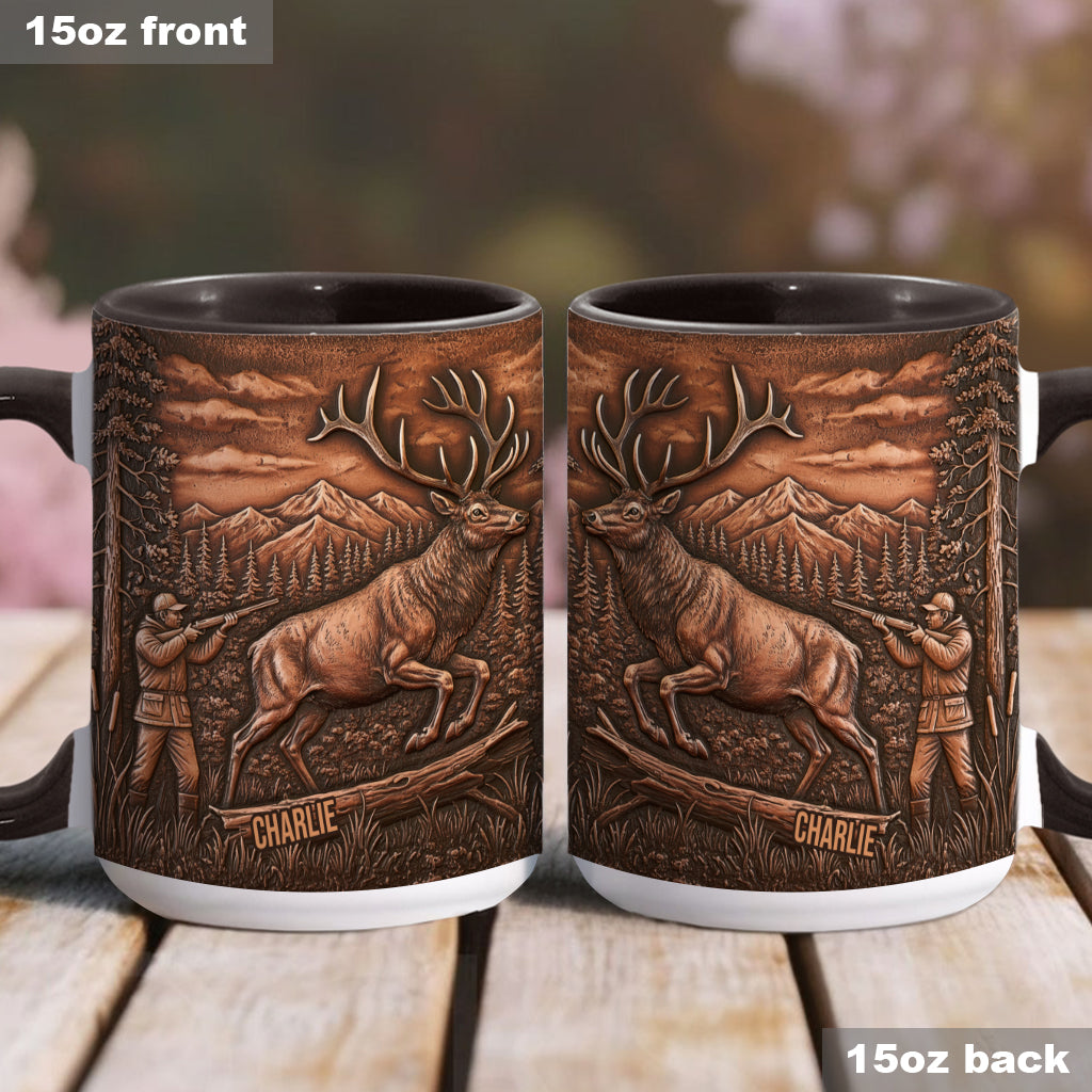 Personalized Hunting Accent Mug Hunter's Triumph Unique Gift For Hunters - Image 3