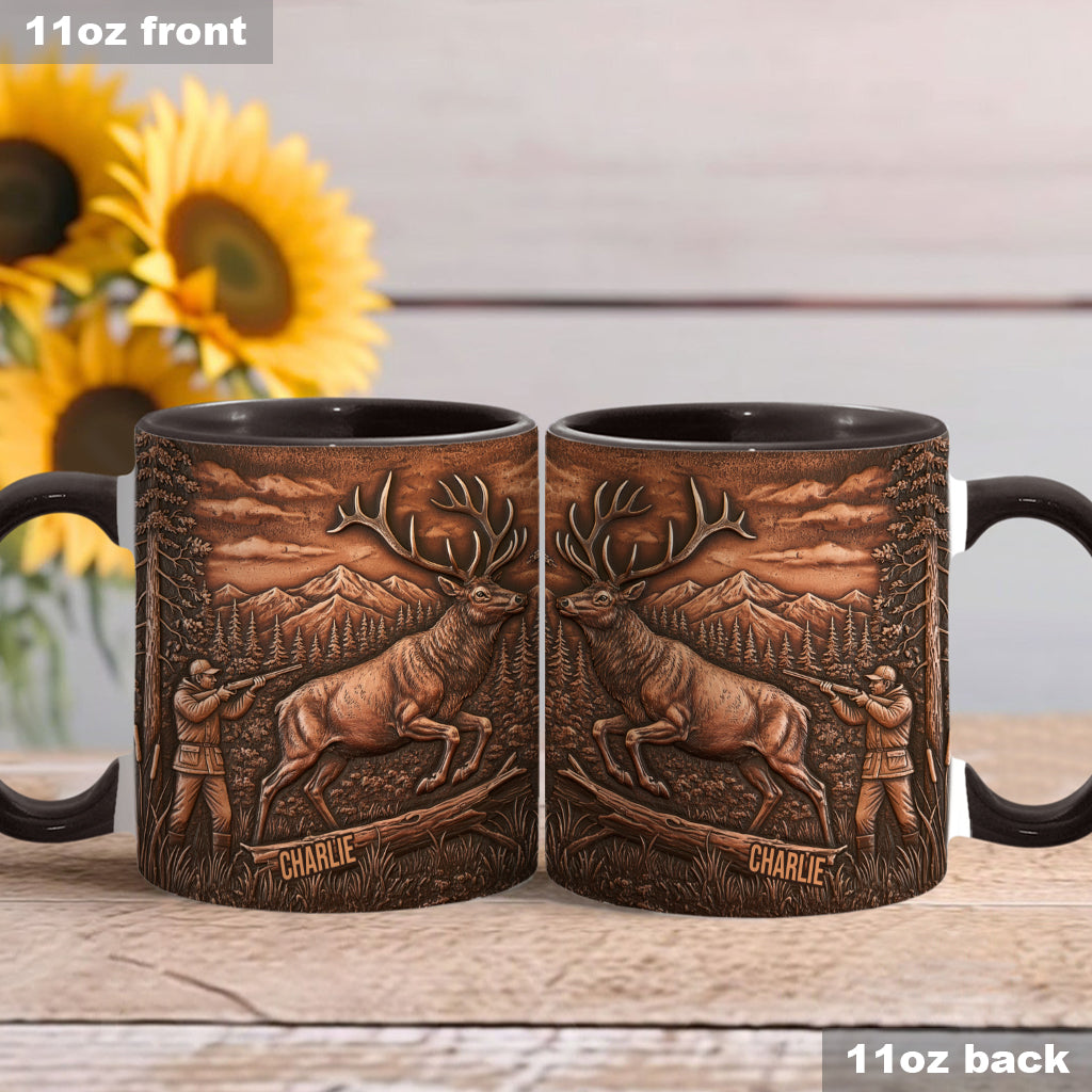 Personalized Hunting Accent Mug Hunter's Triumph Unique Gift For Hunters - Image 2