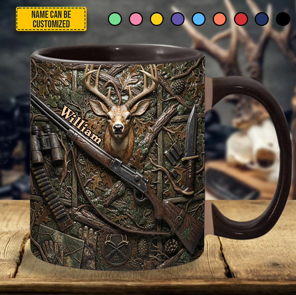 Personalized Hunting Accent Mug Hunting Legacy Gift For Outdoor Adventurers - Image 3