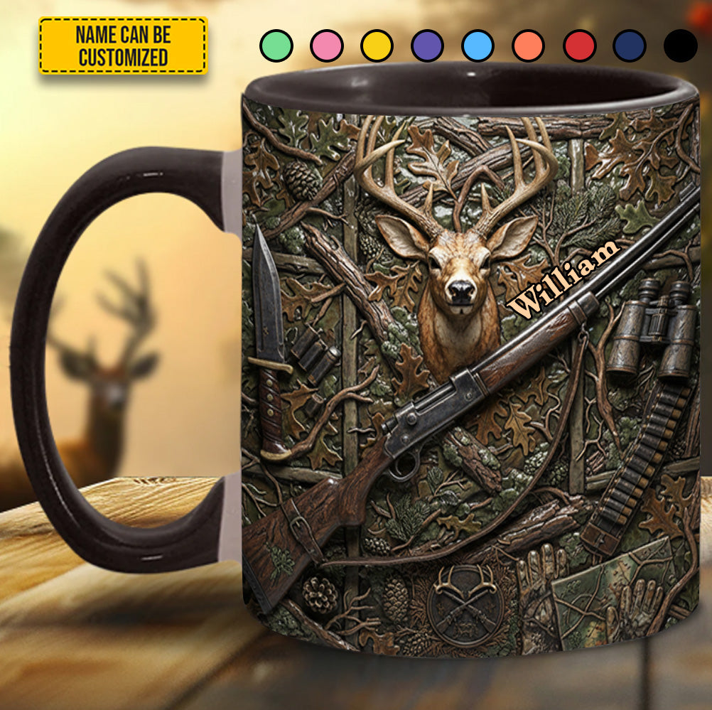 Personalized Hunting Accent Mug Hunting Legacy Gift For Outdoor Adventurers