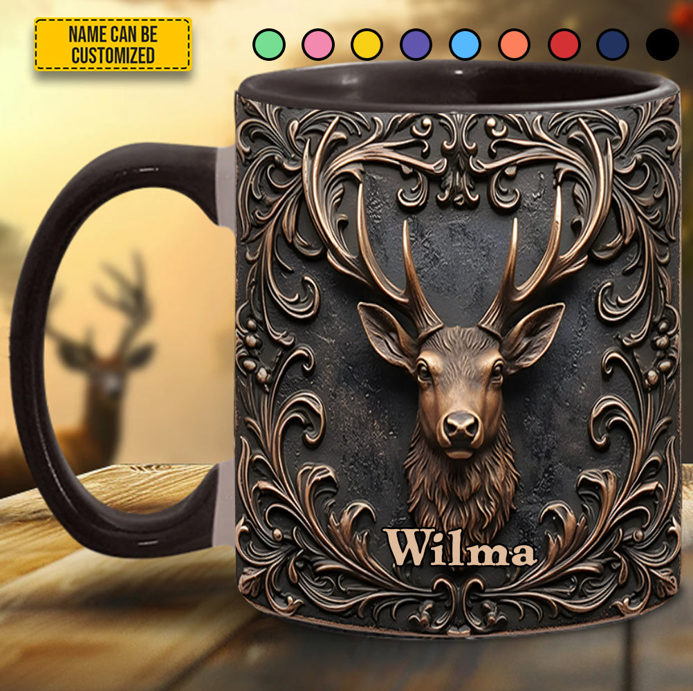 Personalized Hunting Accent Mug Hunting Season Gift For Outdoor Adventurers - Image 2