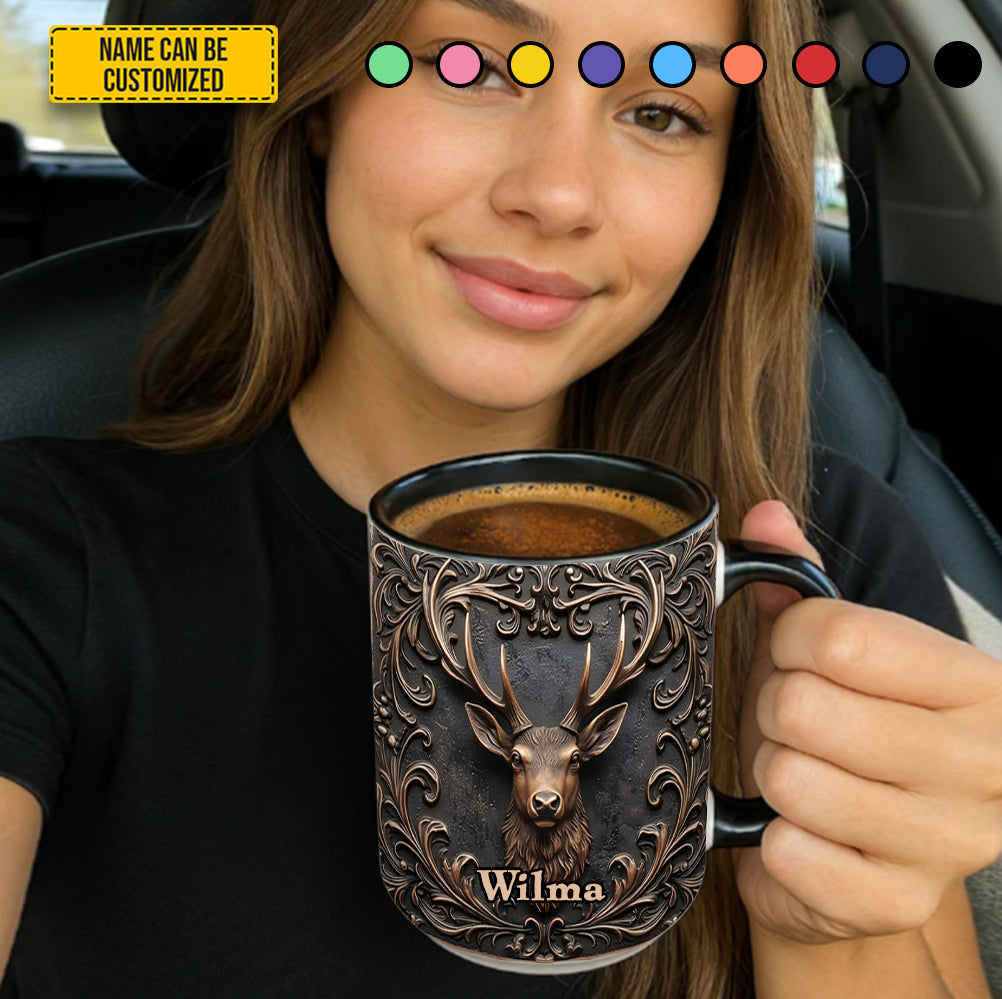 Personalized Hunting Accent Mug Hunting Season Gift For Outdoor Adventurers - Image 4