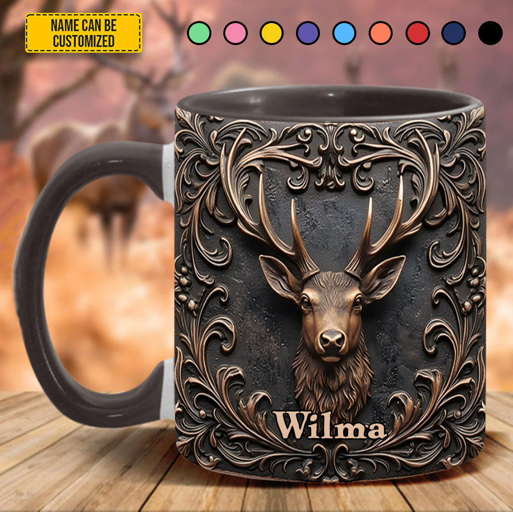 Personalized Hunting Accent Mug Hunting Season Gift For Outdoor Adventurers