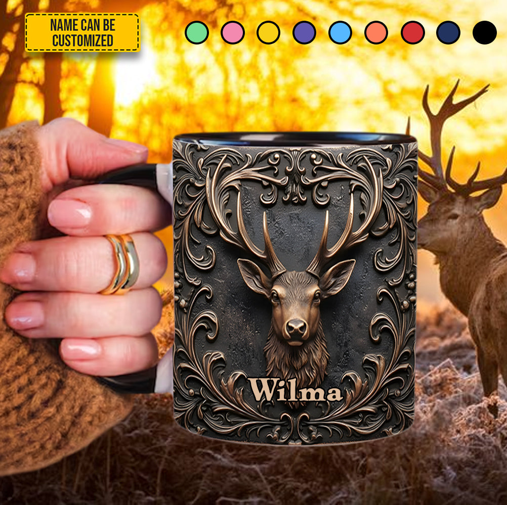 Personalized Hunting Accent Mug Hunting Season Gift For Outdoor Adventurers - Image 3