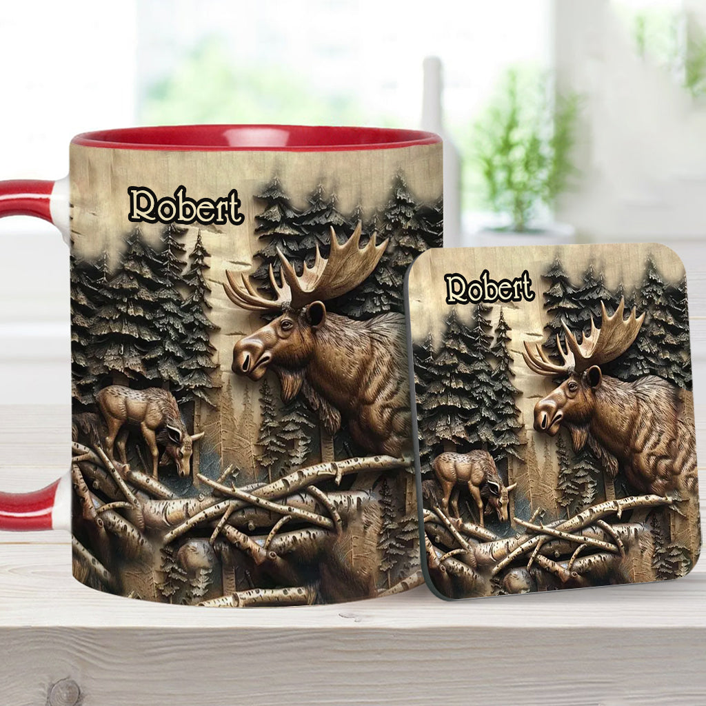 Personalized Hunting Accent Mug Love Hunting Camouflage Hunting Gift - Image 22