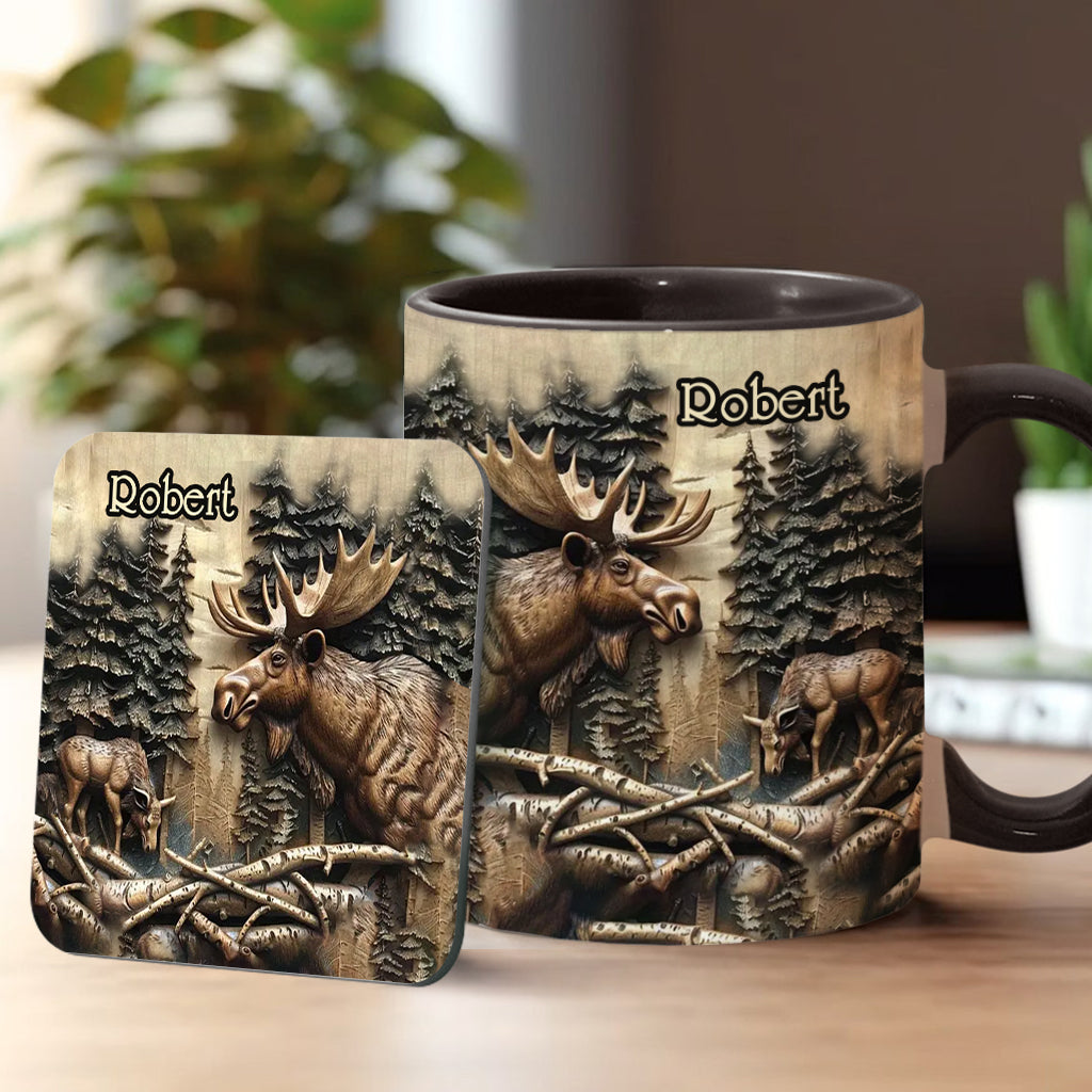 Personalized Hunting Accent Mug Love Hunting Camouflage Hunting Gift
