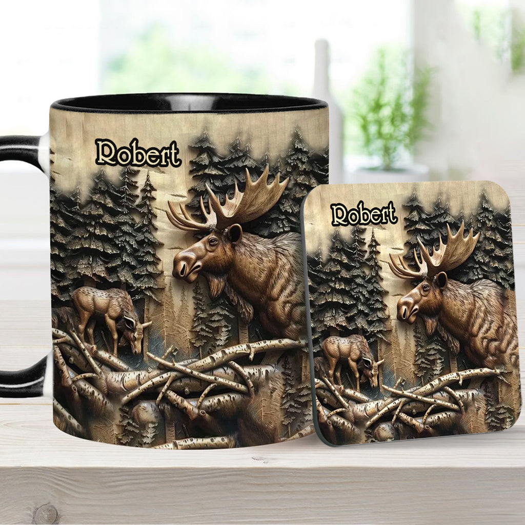 Personalized Hunting Accent Mug Love Hunting Camouflage Hunting Gift - Image 21