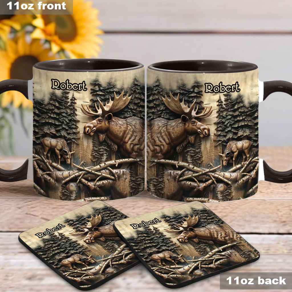 Personalized Hunting Accent Mug Love Hunting Camouflage Hunting Gift - Image 15