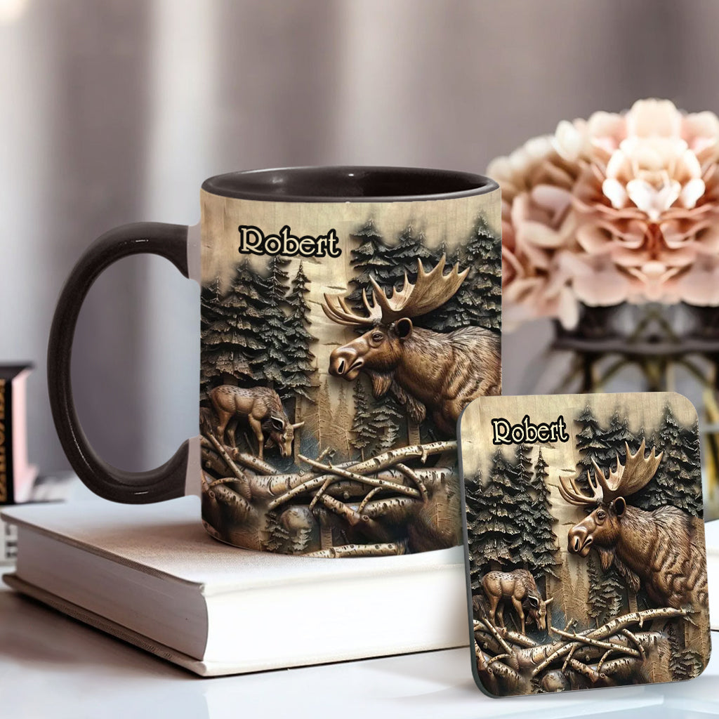 Personalized Hunting Accent Mug Love Hunting Camouflage Hunting Gift - Image 17