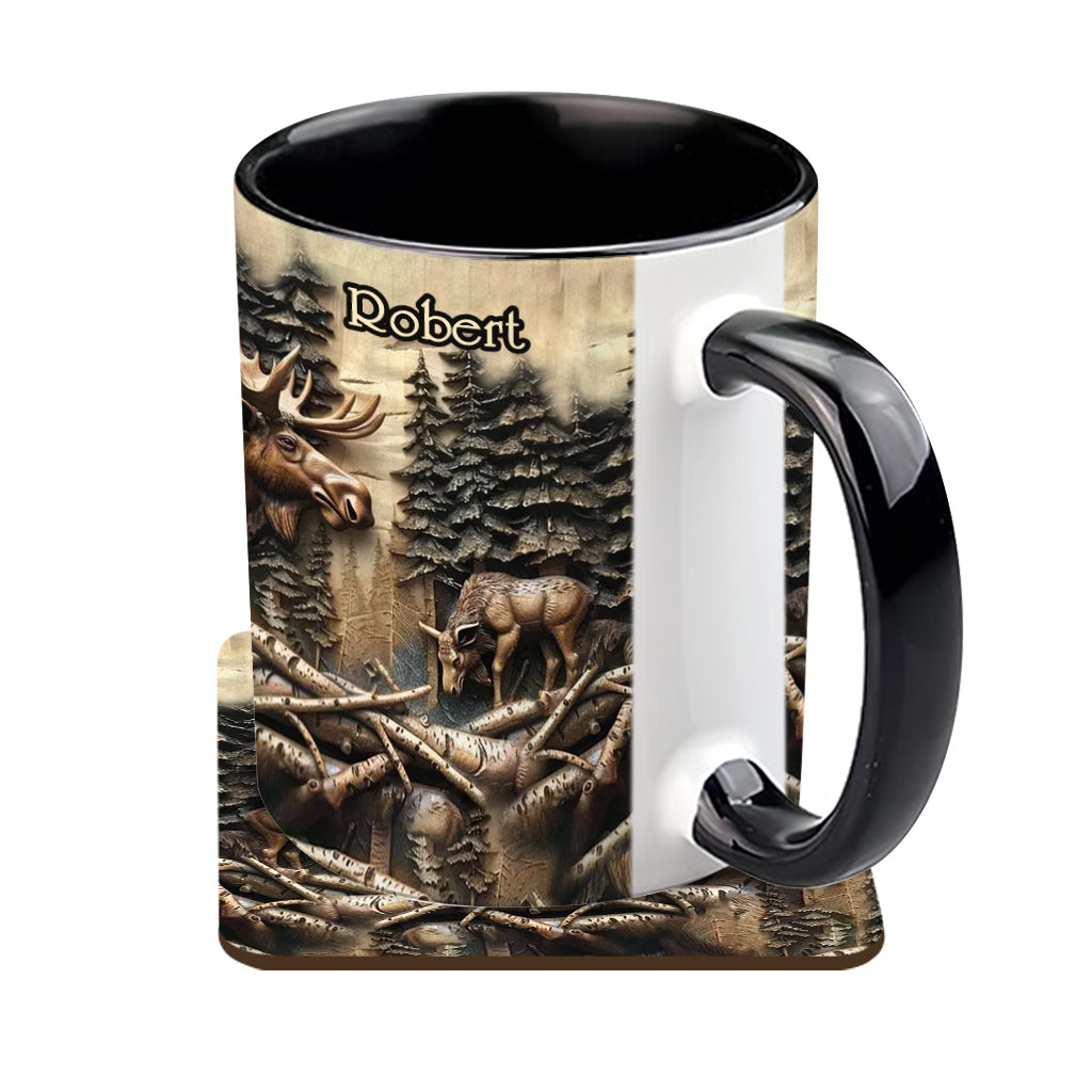 Personalized Hunting Accent Mug Love Hunting Camouflage Hunting Gift - Image 20