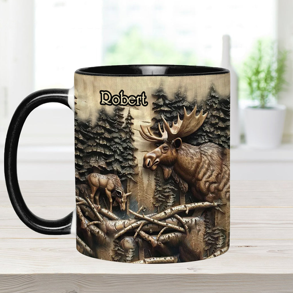 Personalized Hunting Accent Mug Love Hunting Camouflage Hunting Gift - Image 11