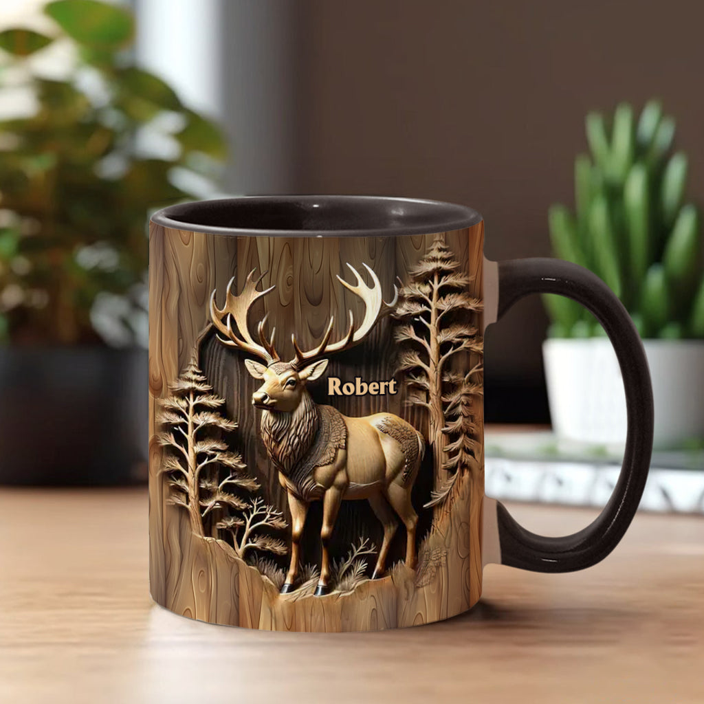 Personalized Hunting Accent Mug Love Hunting Unique Gift For Hunters - Image 2