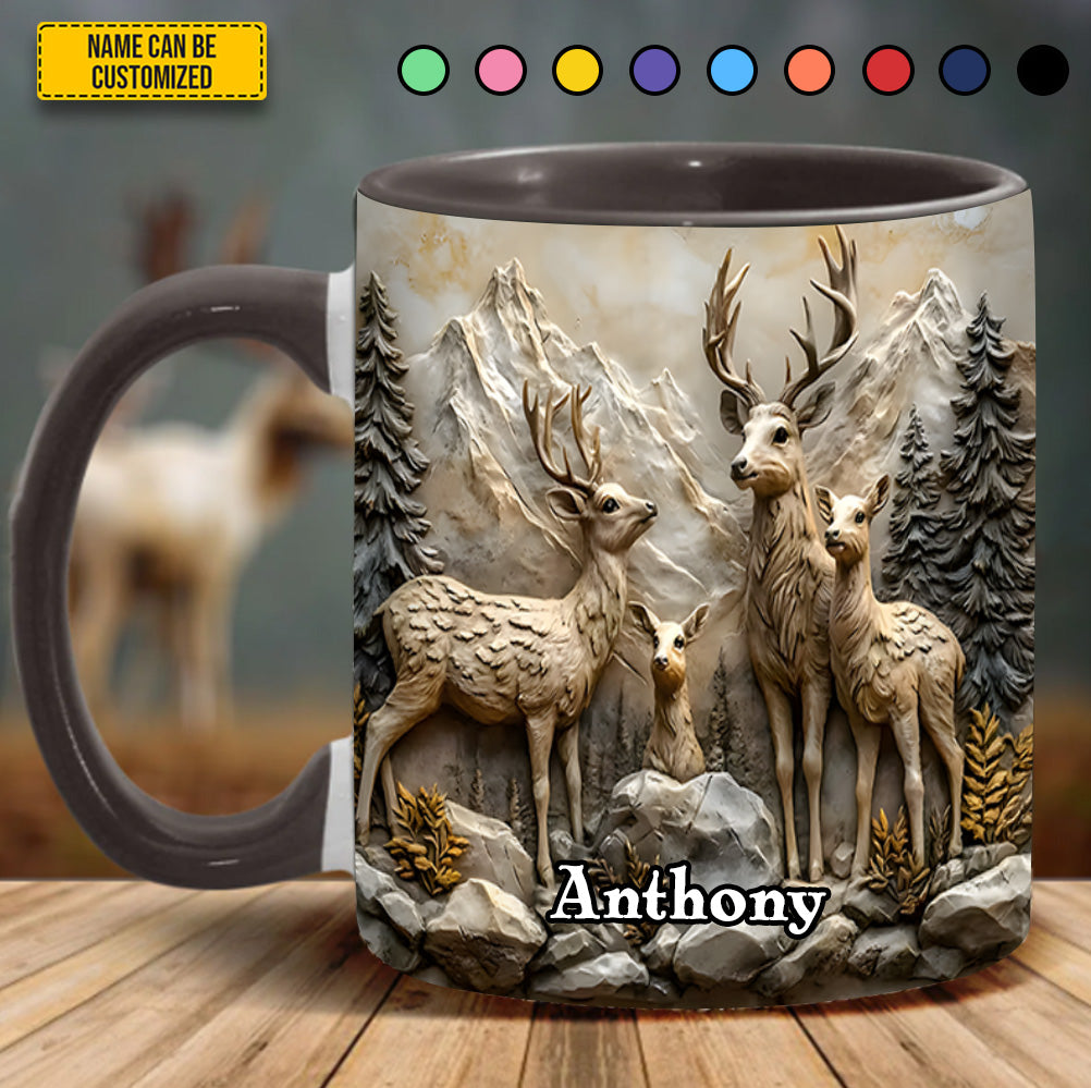 Personalized Hunting Accent Mug Unique Gift For Hunters