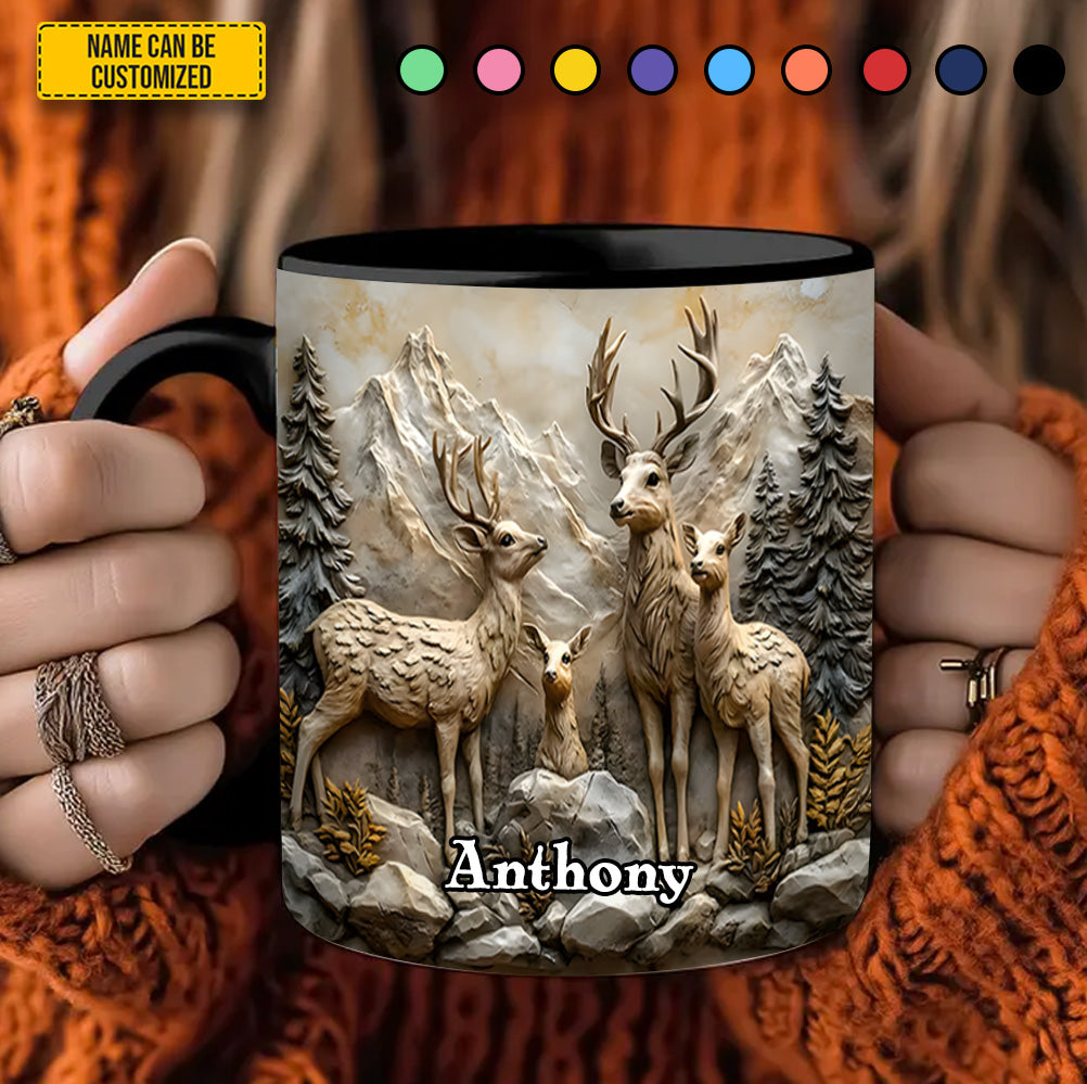 Personalized Hunting Accent Mug Unique Gift For Hunters - Image 3
