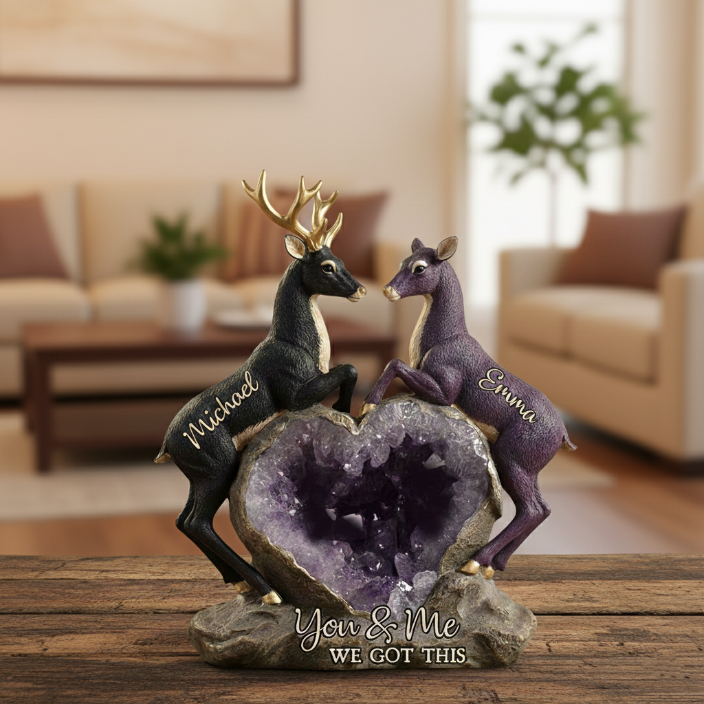 Personalized Hunting Couple Acrylic Plaque You & Me Engagement Gift Ideas - Image 2