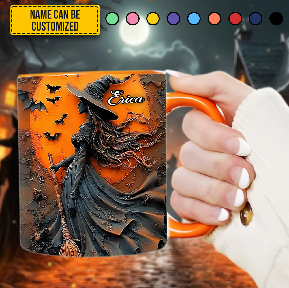 Personalized Midnight Witch Accent Mug Birthday Gift For Friends - Image 5