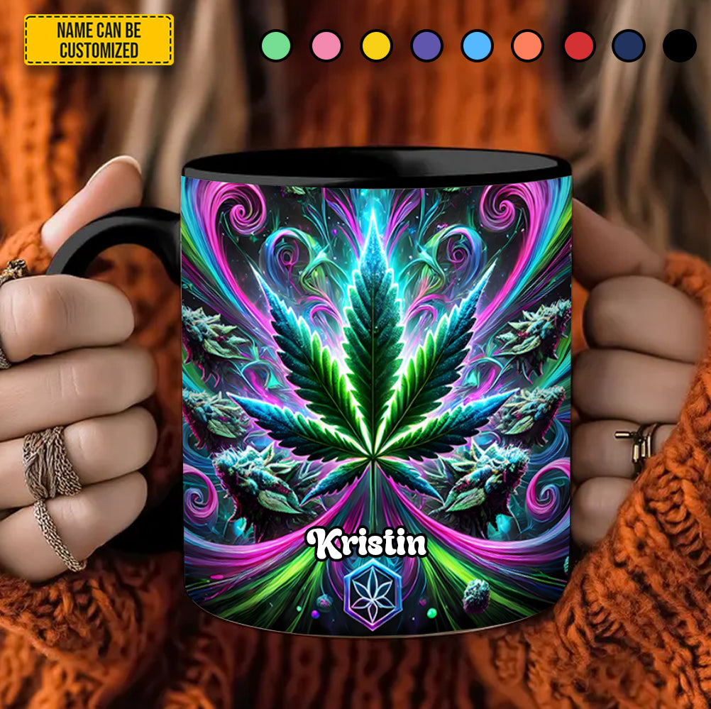 Personalized Mysterious Weed Accent Mug Enigmatic Gift For Puzzle Enthusiasts - Image 3