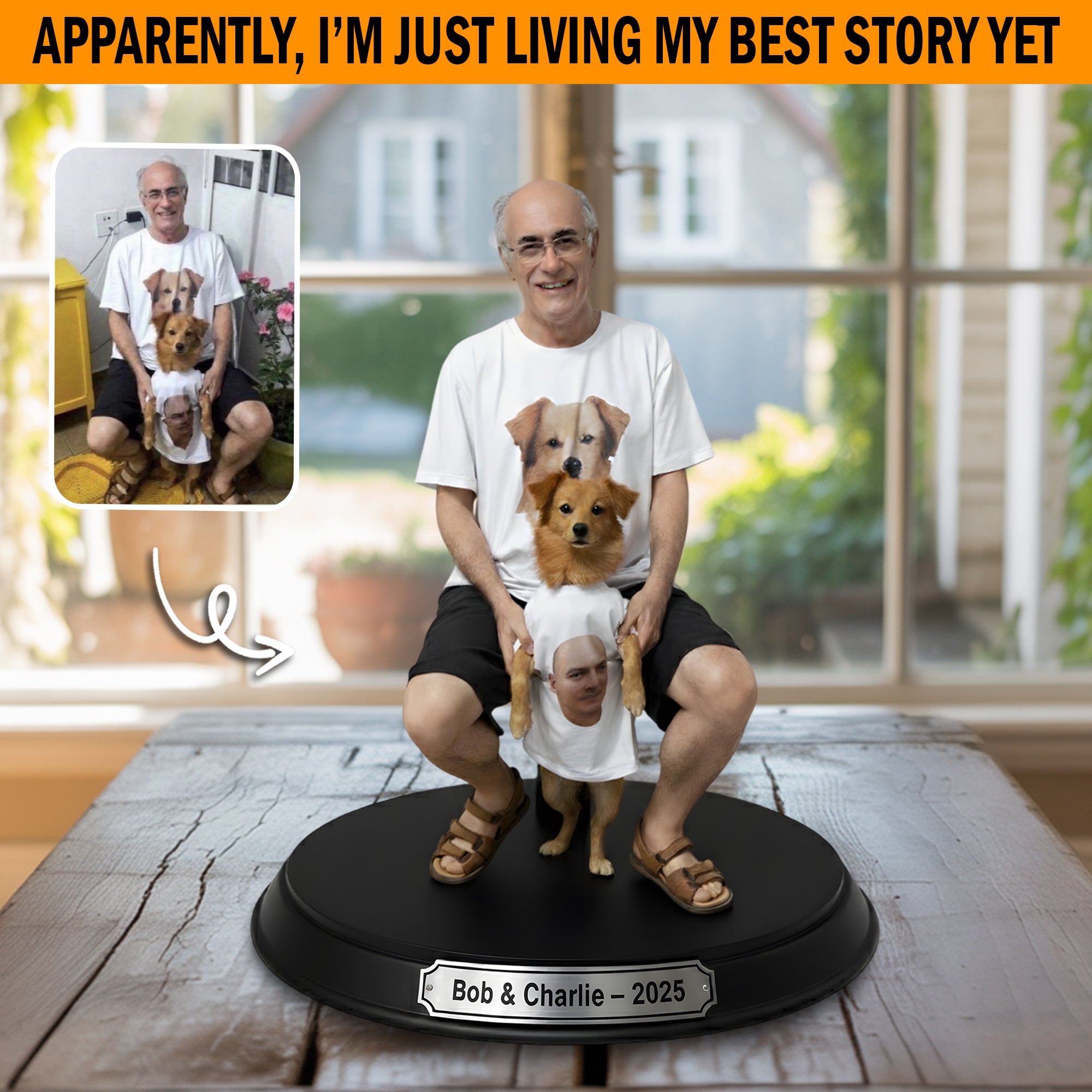 Personalized Photo Acrylic Plaque My Life Story Best Gifts For Friends - Image 3