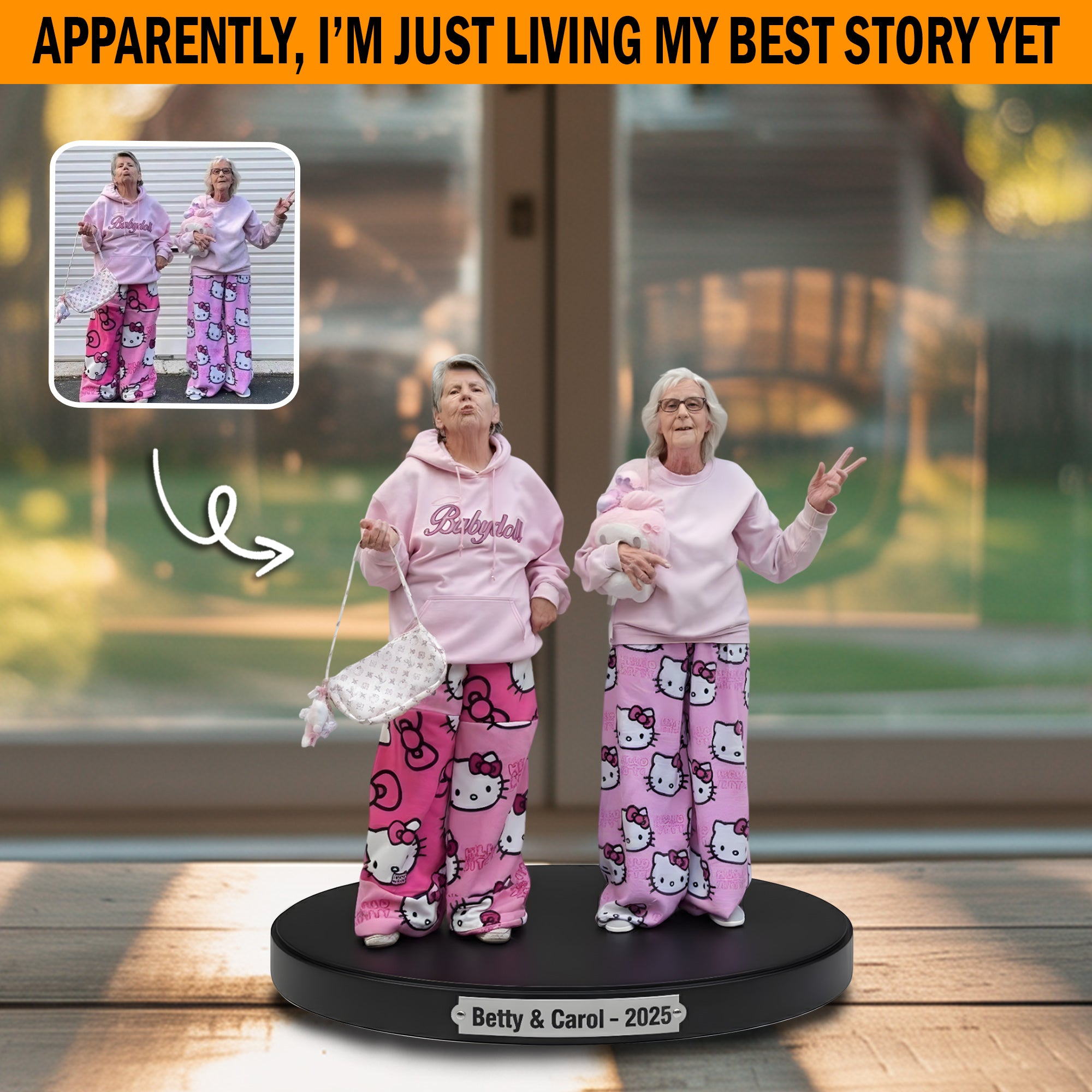 Personalized Photo Acrylic Plaque My Life Story Best Gifts For Friends - Image 2