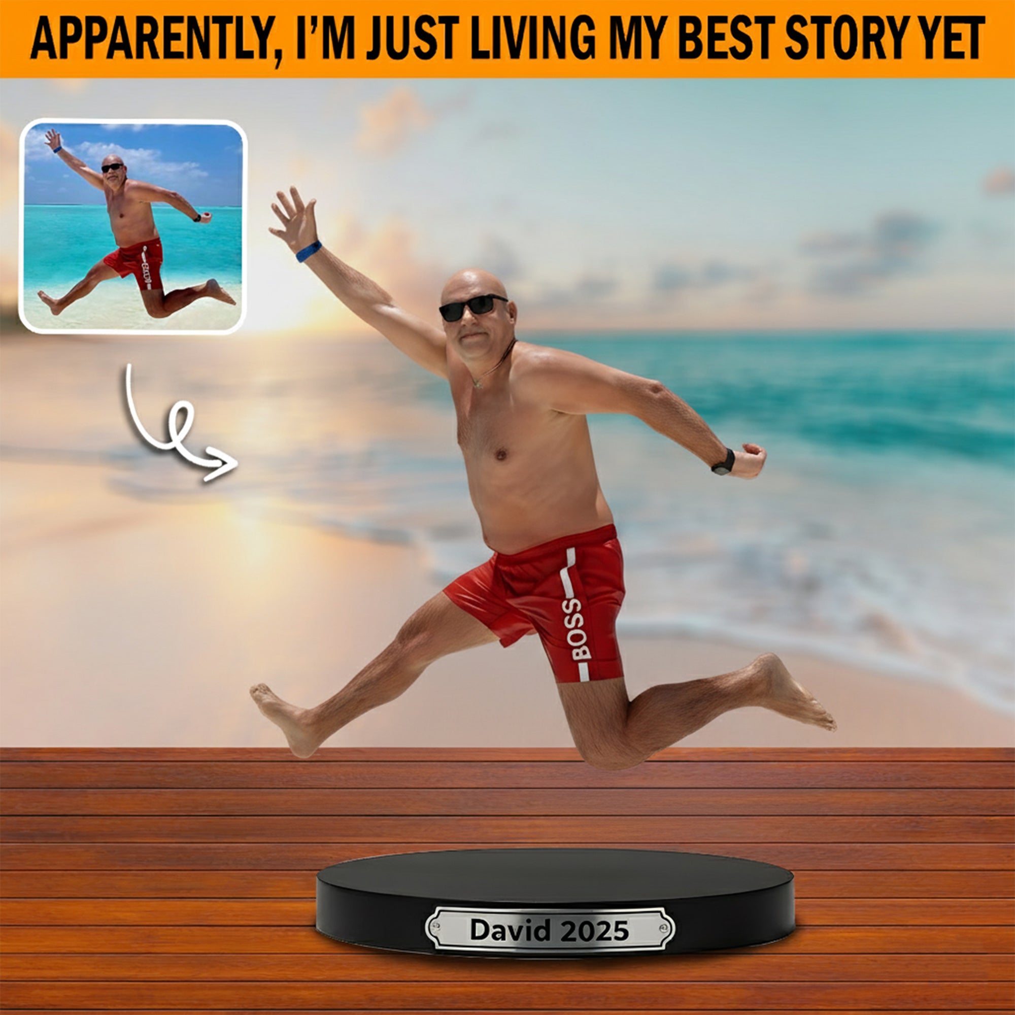 Personalized Photo Acrylic Plaque My Life Story Best Gifts For Friends