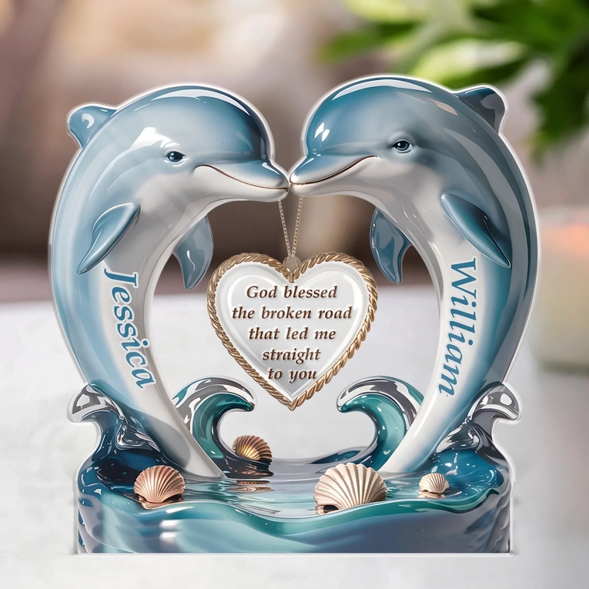 Personalized Shape Acrylic Plaque Couple Personalized Custom Acrylic Gifts For Couples Who Have Everything - Image 3