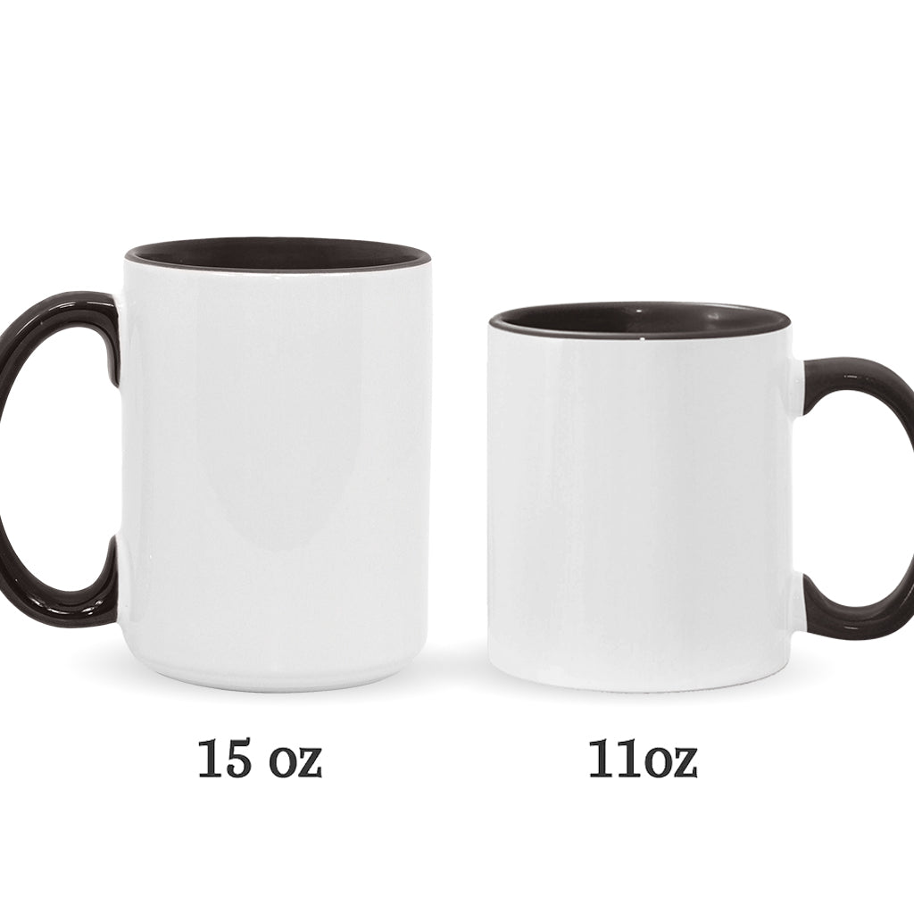 Personalized Skull Accent Mug Skeletons In Bloom Cool Skull Gifts For Him - Image 5