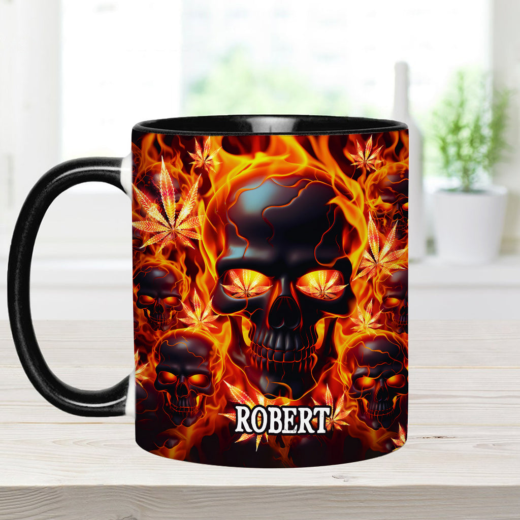 Personalized Weed Accent Mug Free Your Mind Unique Gift For Grandma - Image 5