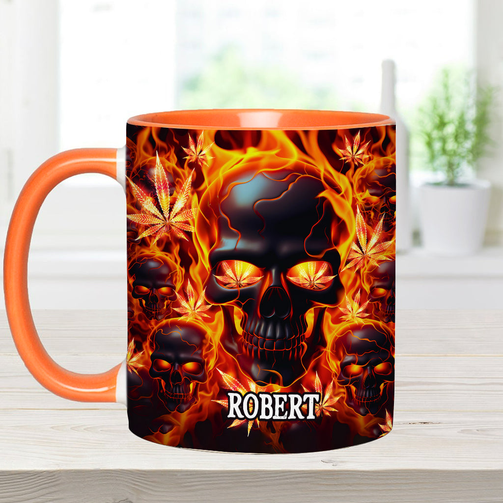 Personalized Weed Accent Mug Free Your Mind Unique Gift For Grandma - Image 10