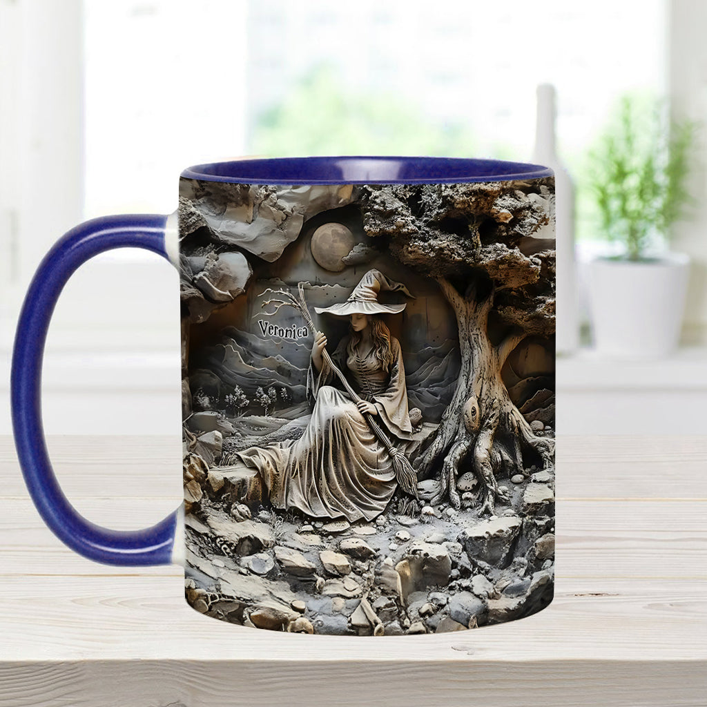 Personalized Witch Accent Mug Beautiful Witch Great Gift For Him Her - Image 10