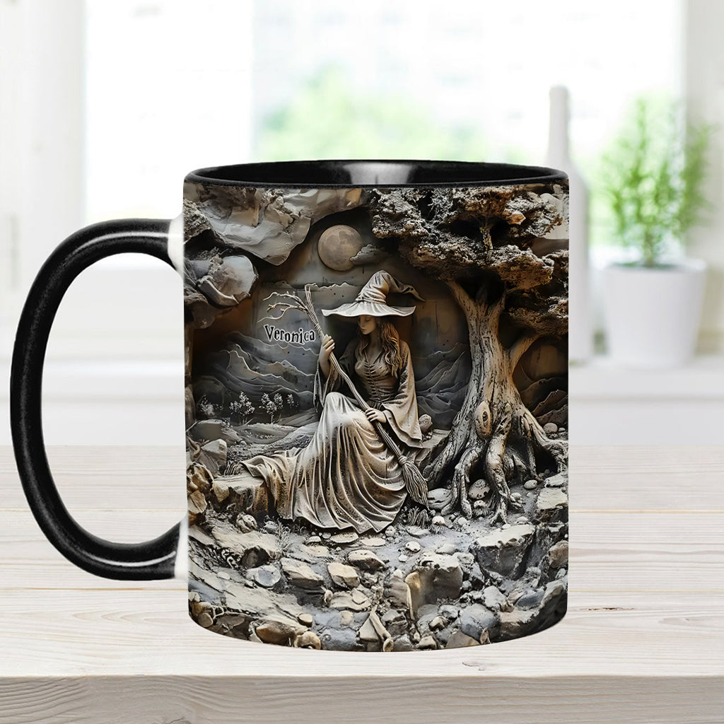Personalized Witch Accent Mug Beautiful Witch Great Gift For Him Her - Image 6