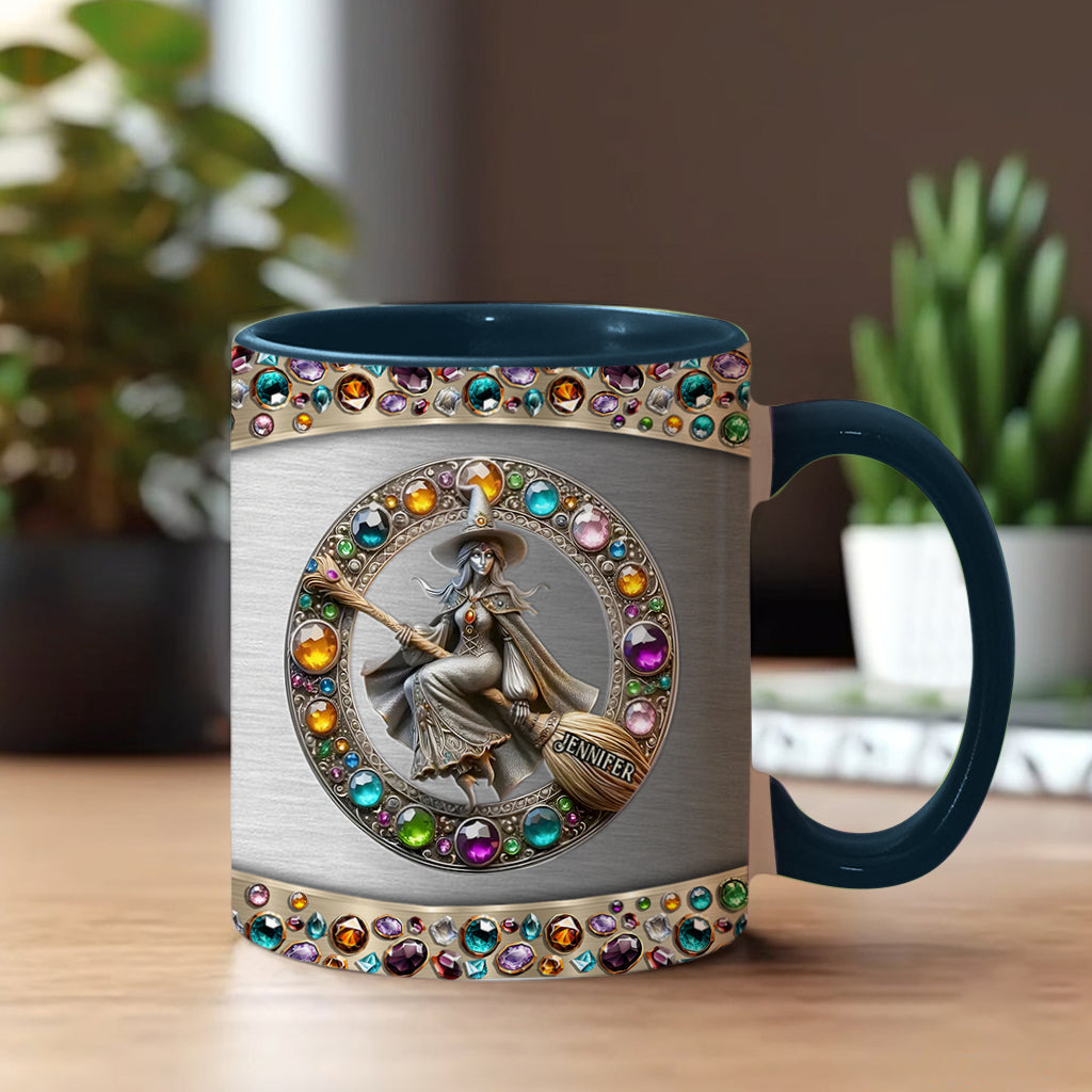 Personalized Witch Accent Mug Beautiful Witch Unique Gift For Mother - Image 2