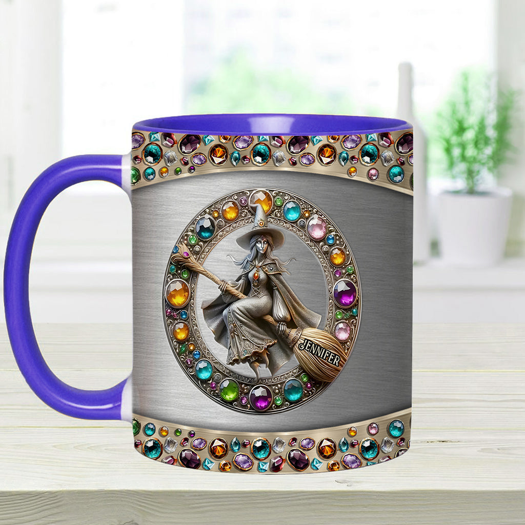 Personalized Witch Accent Mug Beautiful Witch Unique Gift For Mother - Image 14