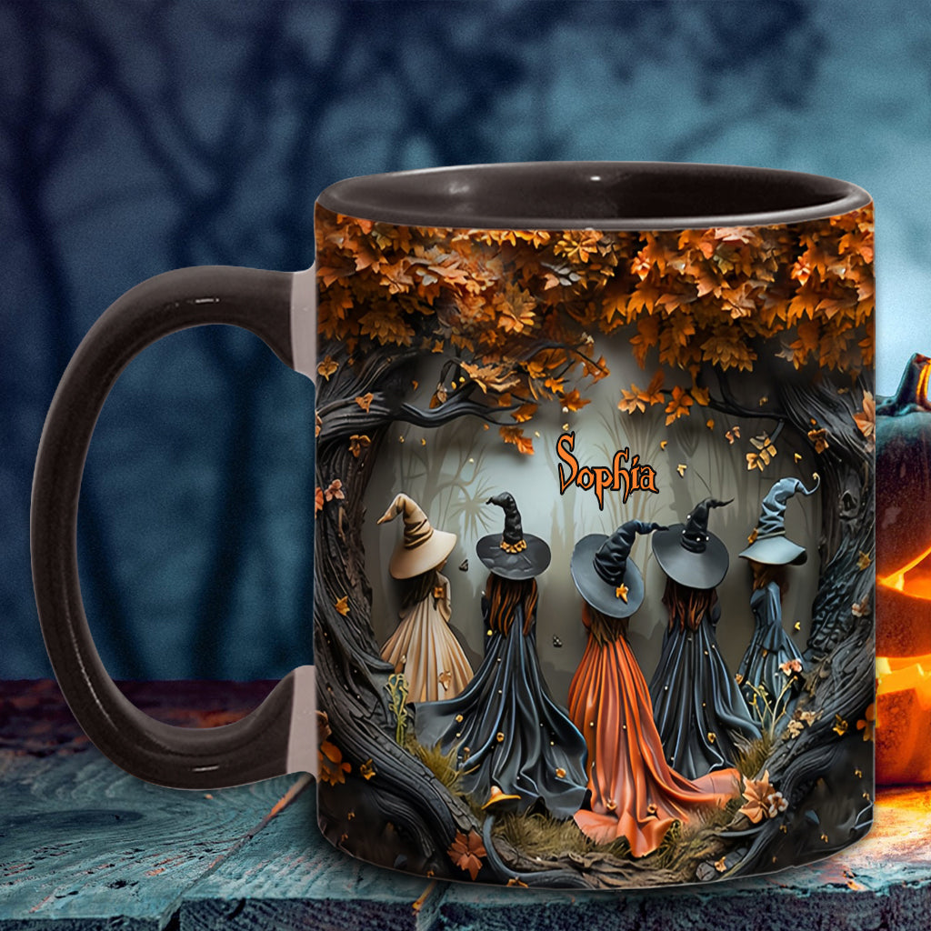 Personalized Witch Accent Mug Beautiful Witches Unique Gift For Son Daughter