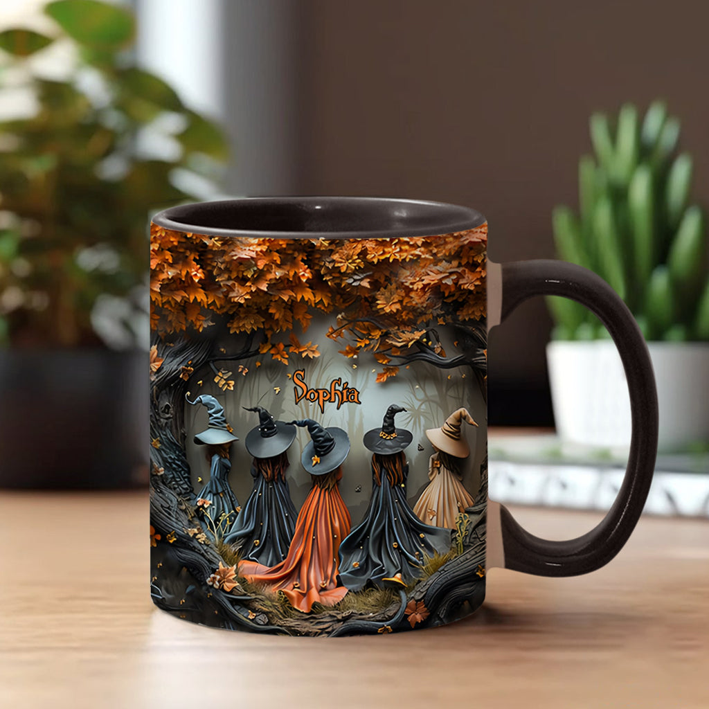 Personalized Witch Accent Mug Beautiful Witches Unique Gift For Son Daughter - Image 2
