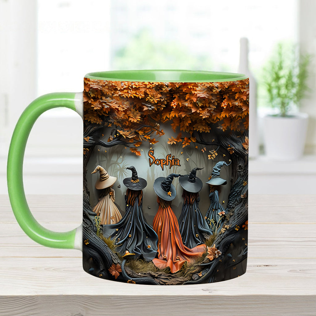 Personalized Witch Accent Mug Beautiful Witches Unique Gift For Son Daughter - Image 8