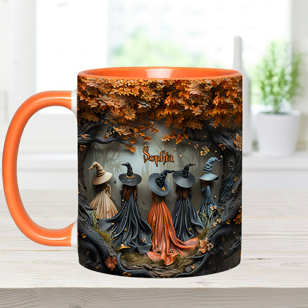Personalized Witch Accent Mug Beautiful Witches Unique Gift For Son Daughter - Image 11