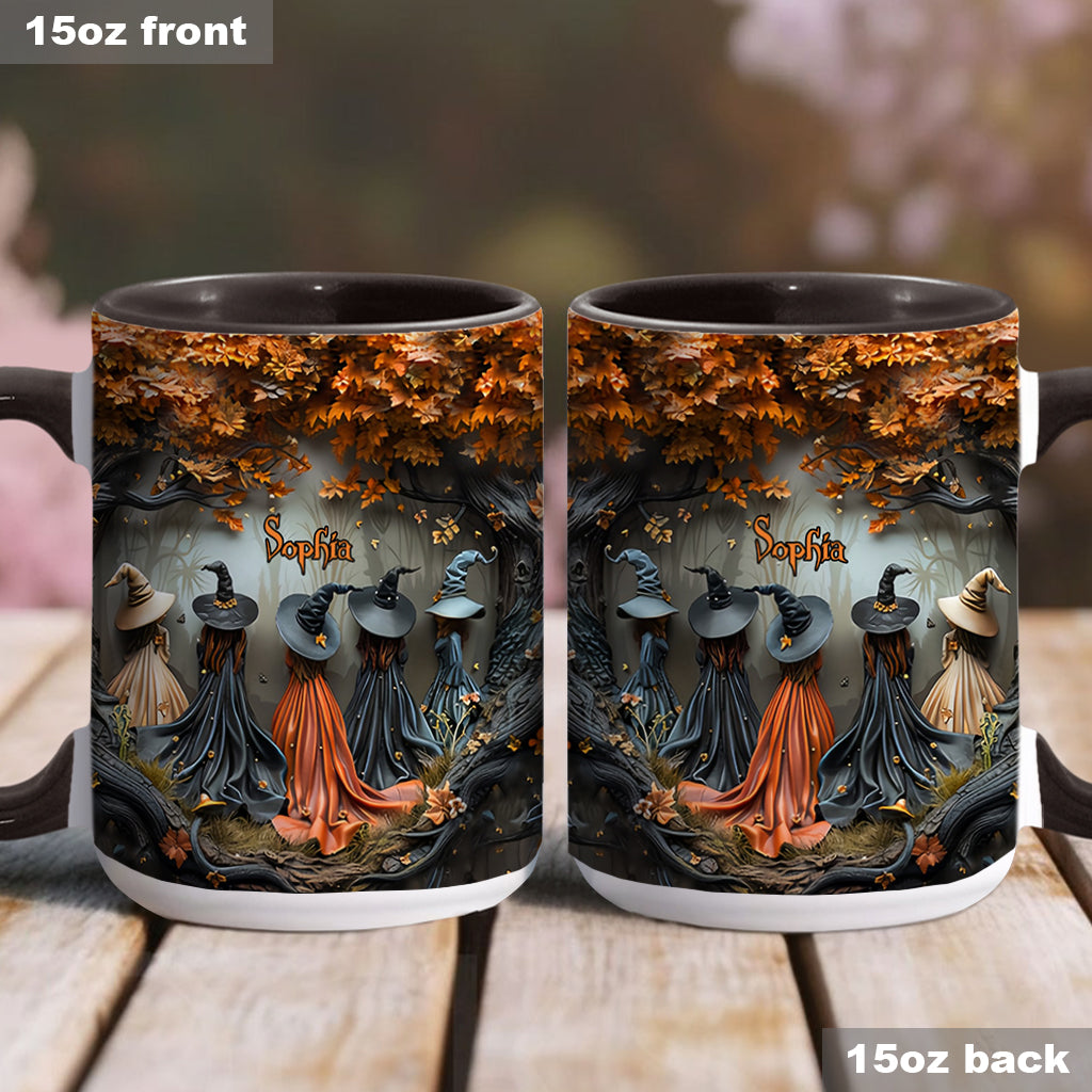 Personalized Witch Accent Mug Beautiful Witches Unique Gift For Son Daughter - Image 4