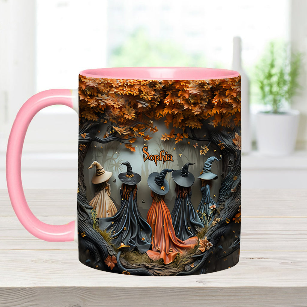 Personalized Witch Accent Mug Beautiful Witches Unique Gift For Son Daughter - Image 12