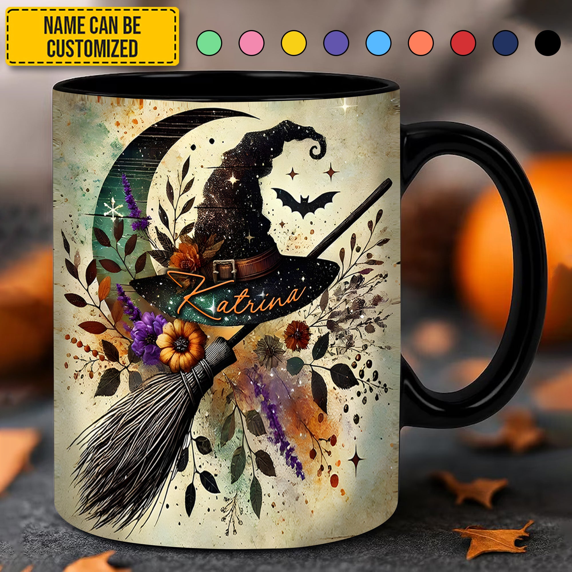 Personalized Witch Accent Mug I'm Not Sugar & Spice Great Gift For Friends - Image 4