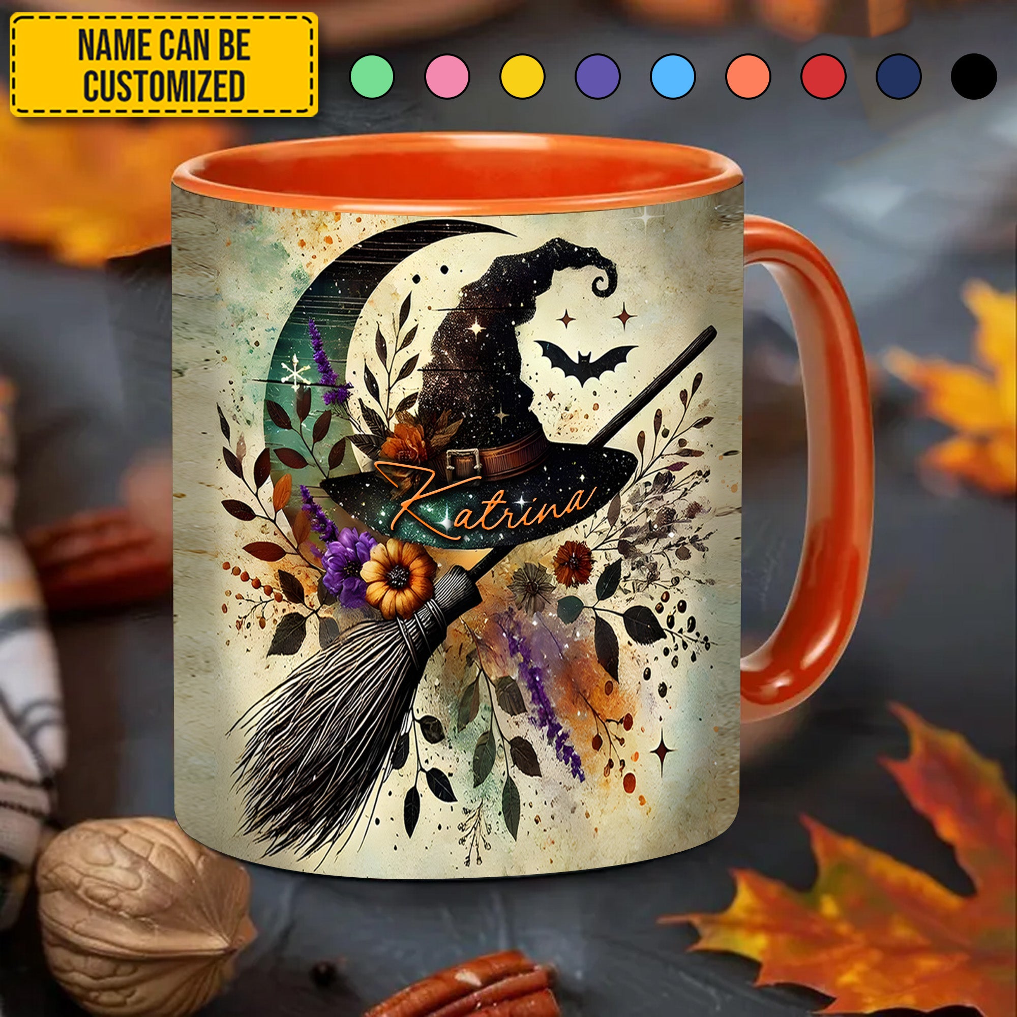 Personalized Witch Accent Mug I'm Not Sugar & Spice Great Gift For Friends - Image 2