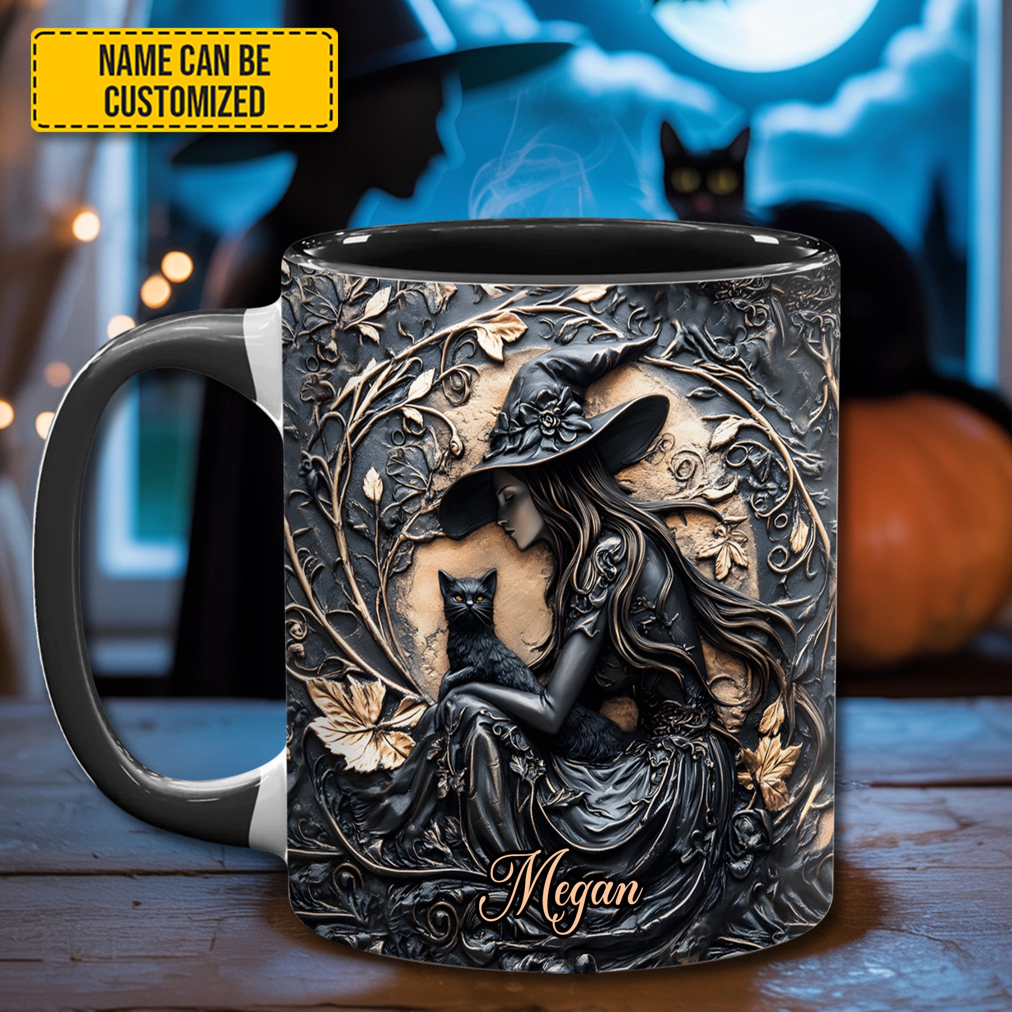Personalized Witch Accent Mug Mystery Witch Unique Gift For Brother